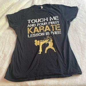 Karate graphic T